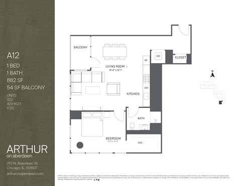 one bedroom floorplan